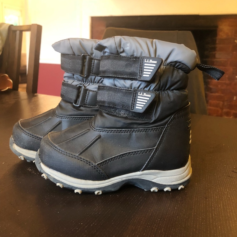 Toddler snow treads boots (LLbean)